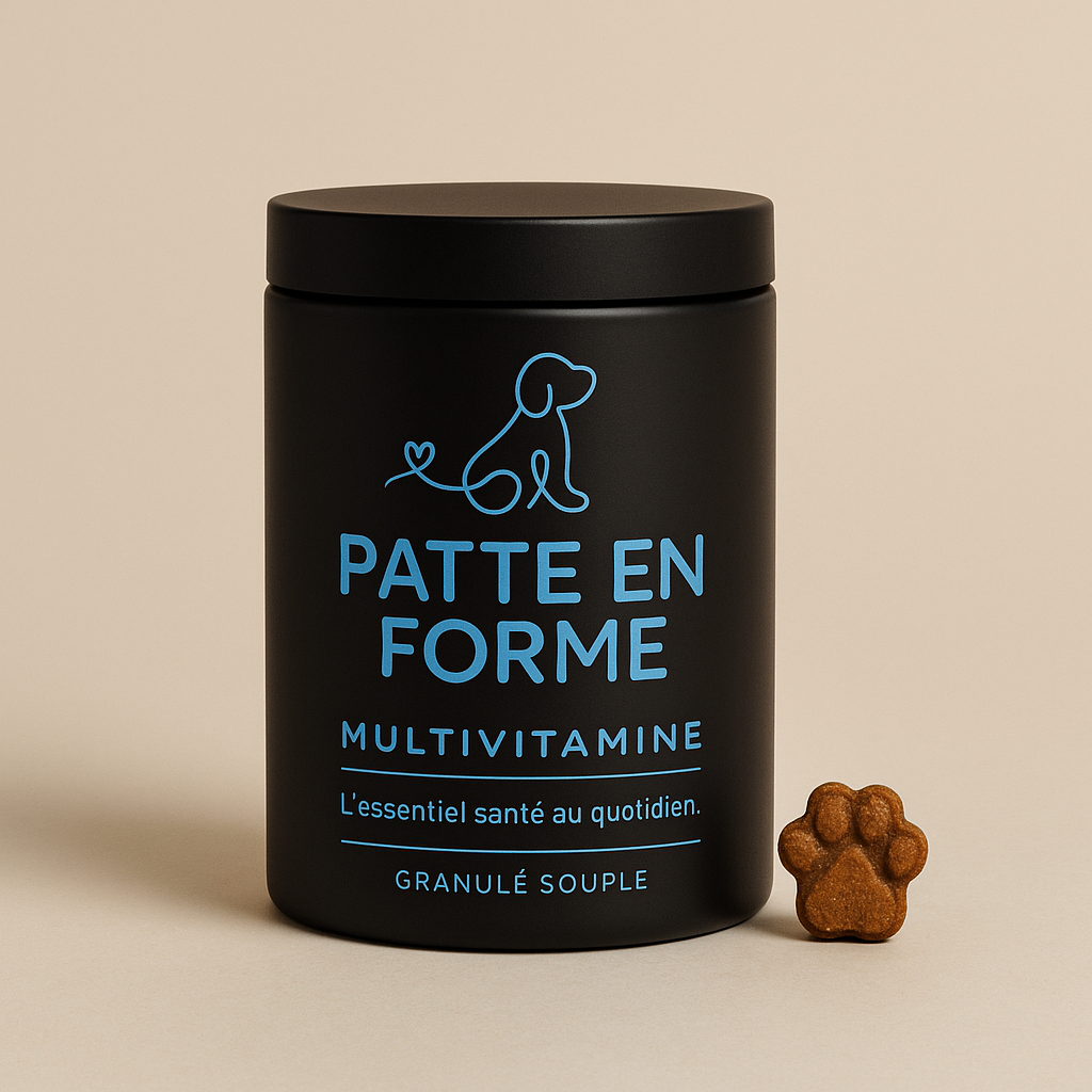 Multivitamine – Formule Premium pour l’Énergie, la Mobilité et l’Immunité de Votre Chien