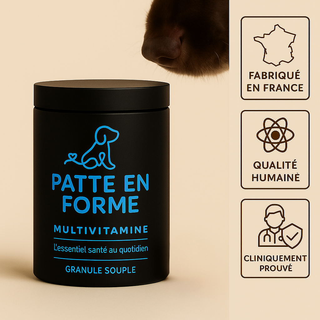 Multivitamine – Formule Premium pour l’Énergie, la Mobilité et l’Immunité de Votre Chien